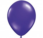 12" Metallic Dark Purple Latex Balloons